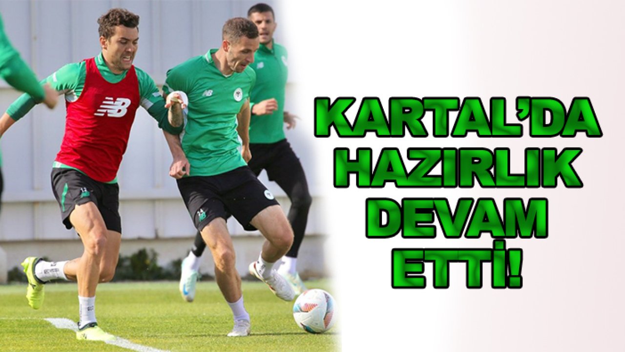 Konyaspor'da hazırlıklar devam ediyor