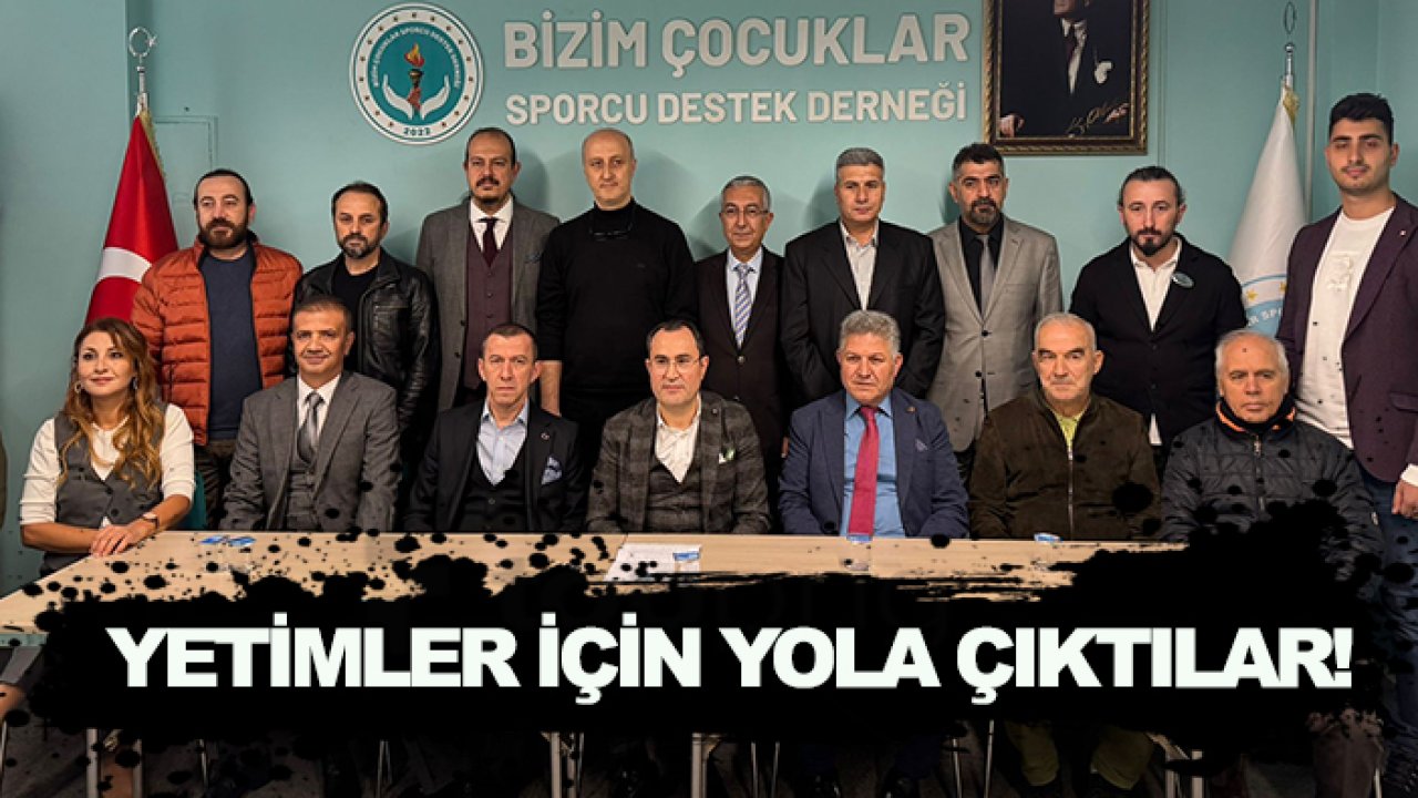 Yetim çocuklar için yola çıktılar!