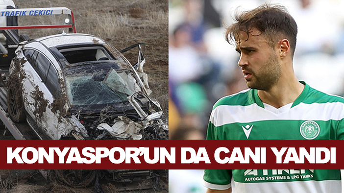 Trafik kazalarında Konyaspor'un da canı yandı