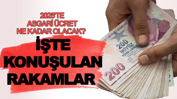 2025'te asgari ücret ne kadar olacak? İşte konuşulan rakamlar