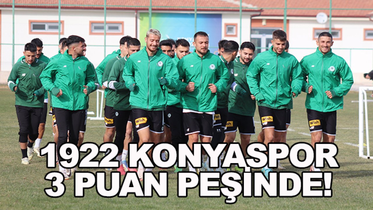 1922 Konyaspor'da hedef  galibiyet