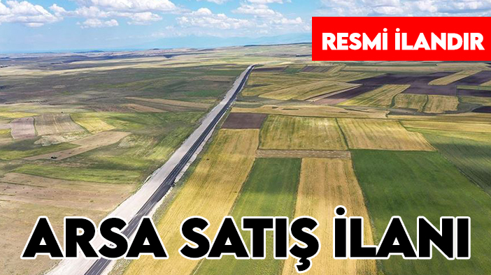 Selçuklu Belediye Başkanlığı arsa satış ilanı