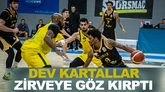 Konya Büyükşehir Belediyespor Basketbol zirveye göz kırptı: TBL'de görünüm