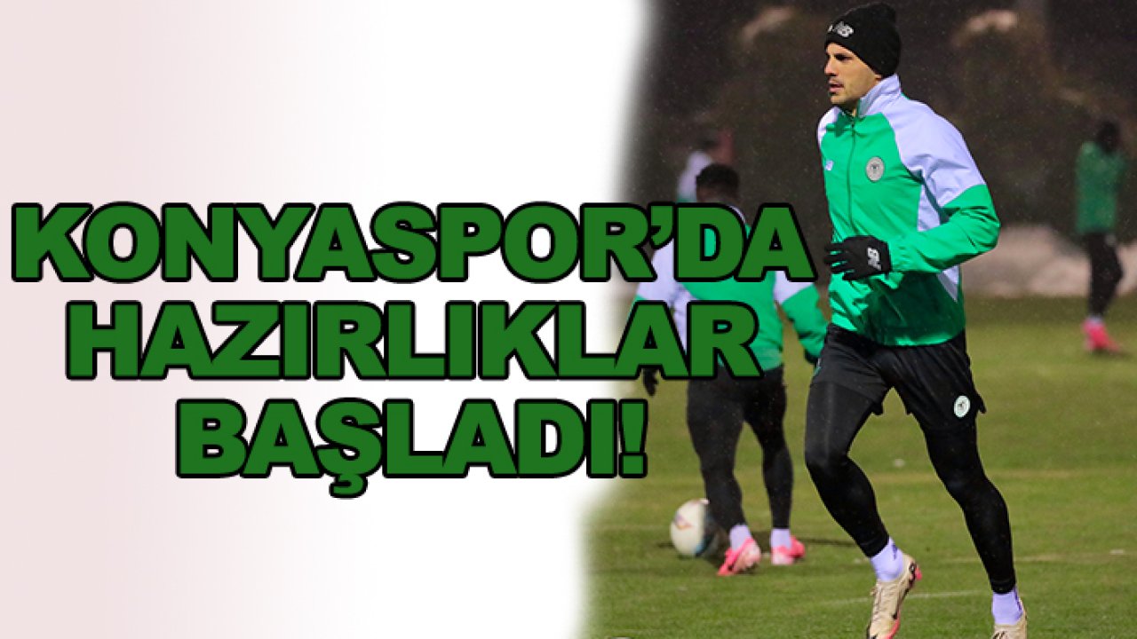 Konyaspor yeniden toplandı