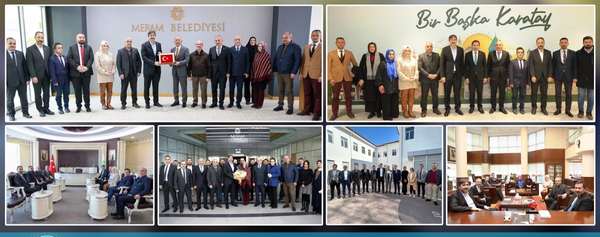 Bem-Bir-Sen Genel Başkanı Levent Uslu'dan Konya Belediyelerine Ziyaret