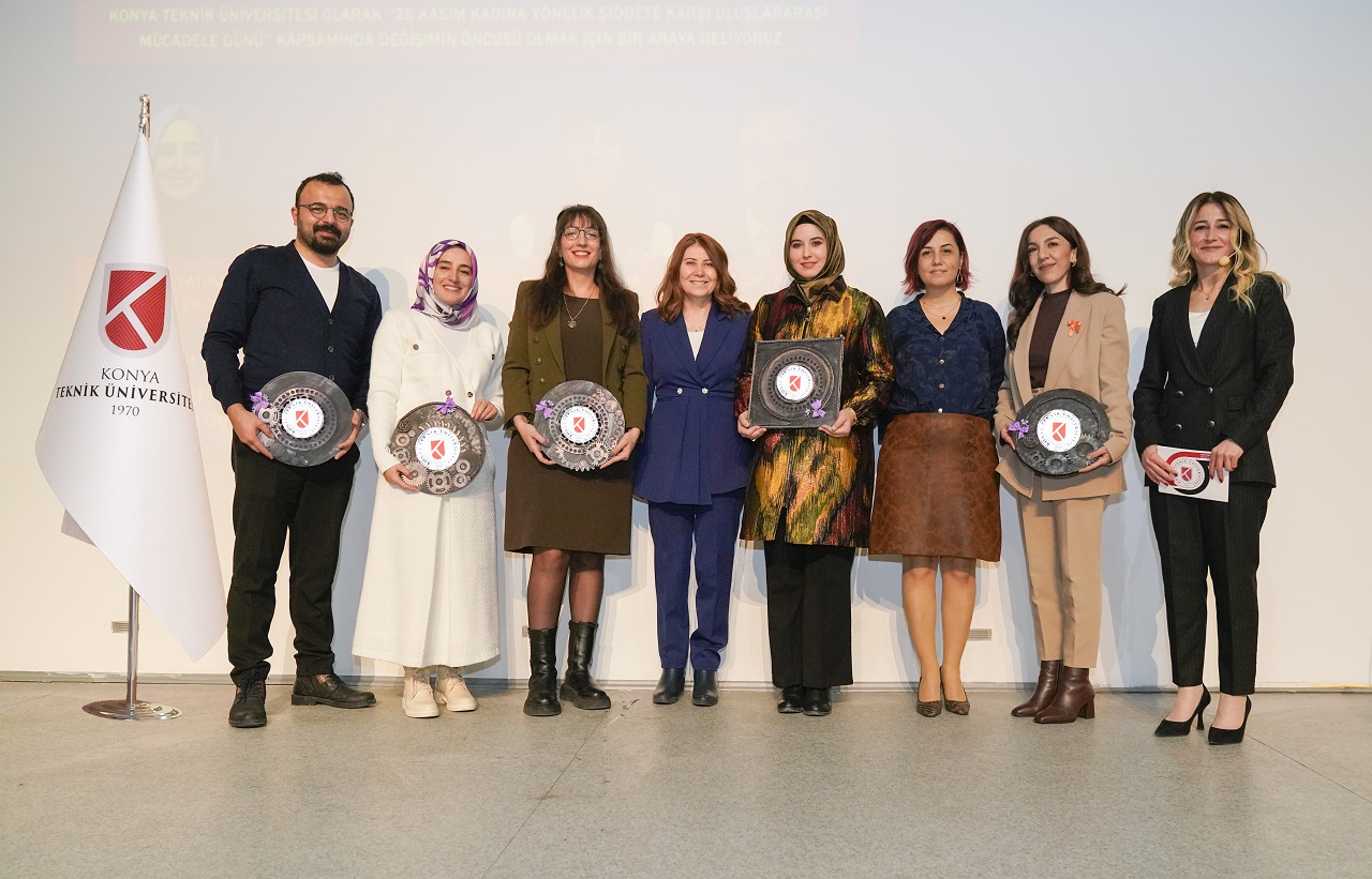 Konya Teknik Üniversitesi’nde kadına yönelik şiddet konusunda farkındalık paneli düzenlendi