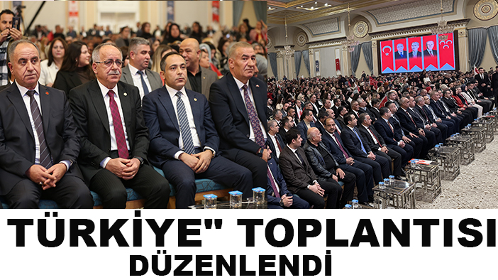 Konya'da "Bir ve Birlikte Hilal'e Doğru Türkiye" toplantısı düzenlendi