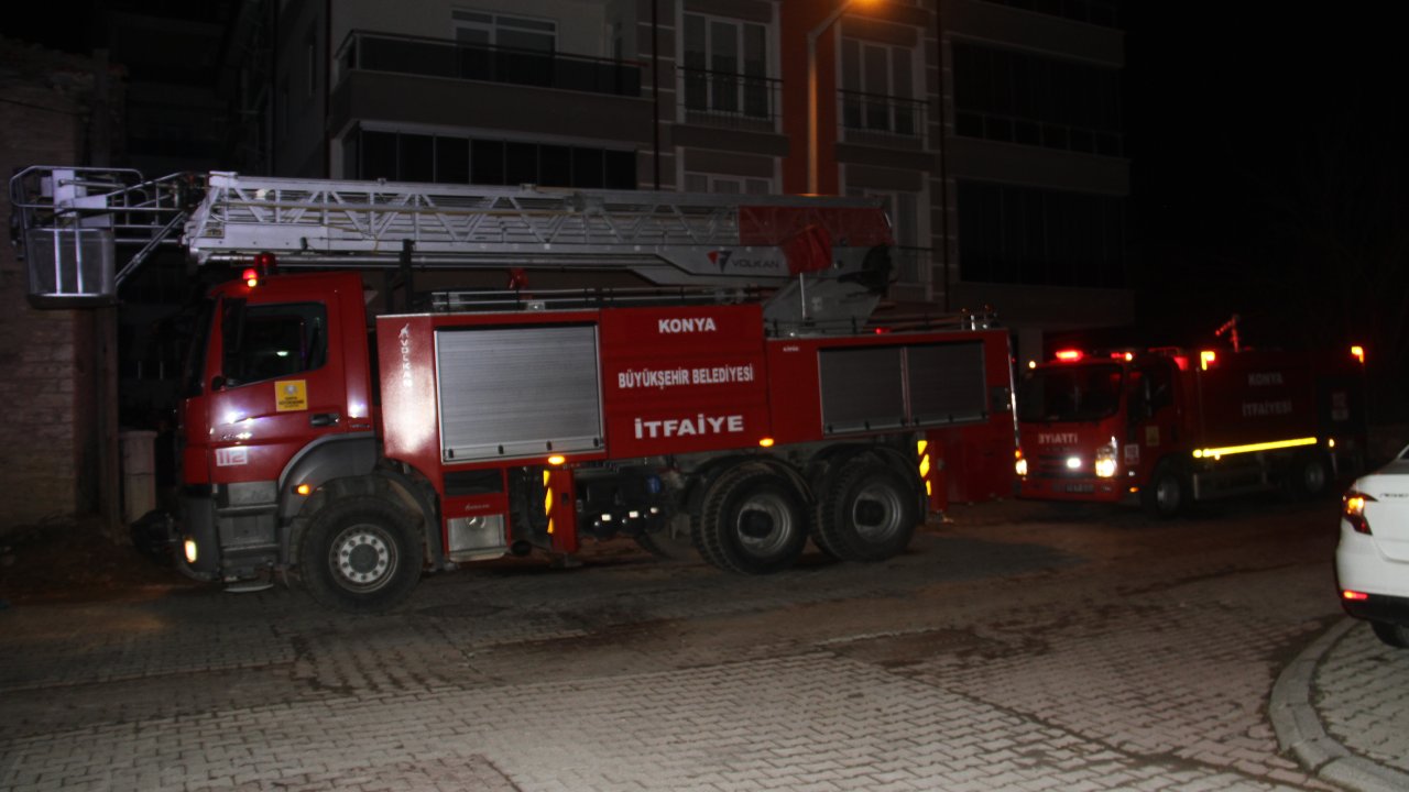 Beyşehir'de korkutan yangın!