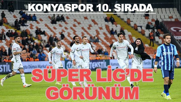 Tek deplasman galibiyeti Konyaspor'dan! Trendyol Süper Lig'de görünüm