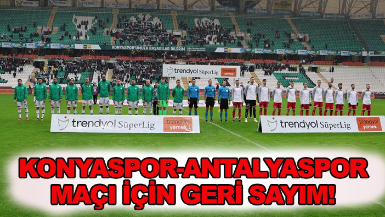 Konyaspor Antalyaspor'u konuk edecek!