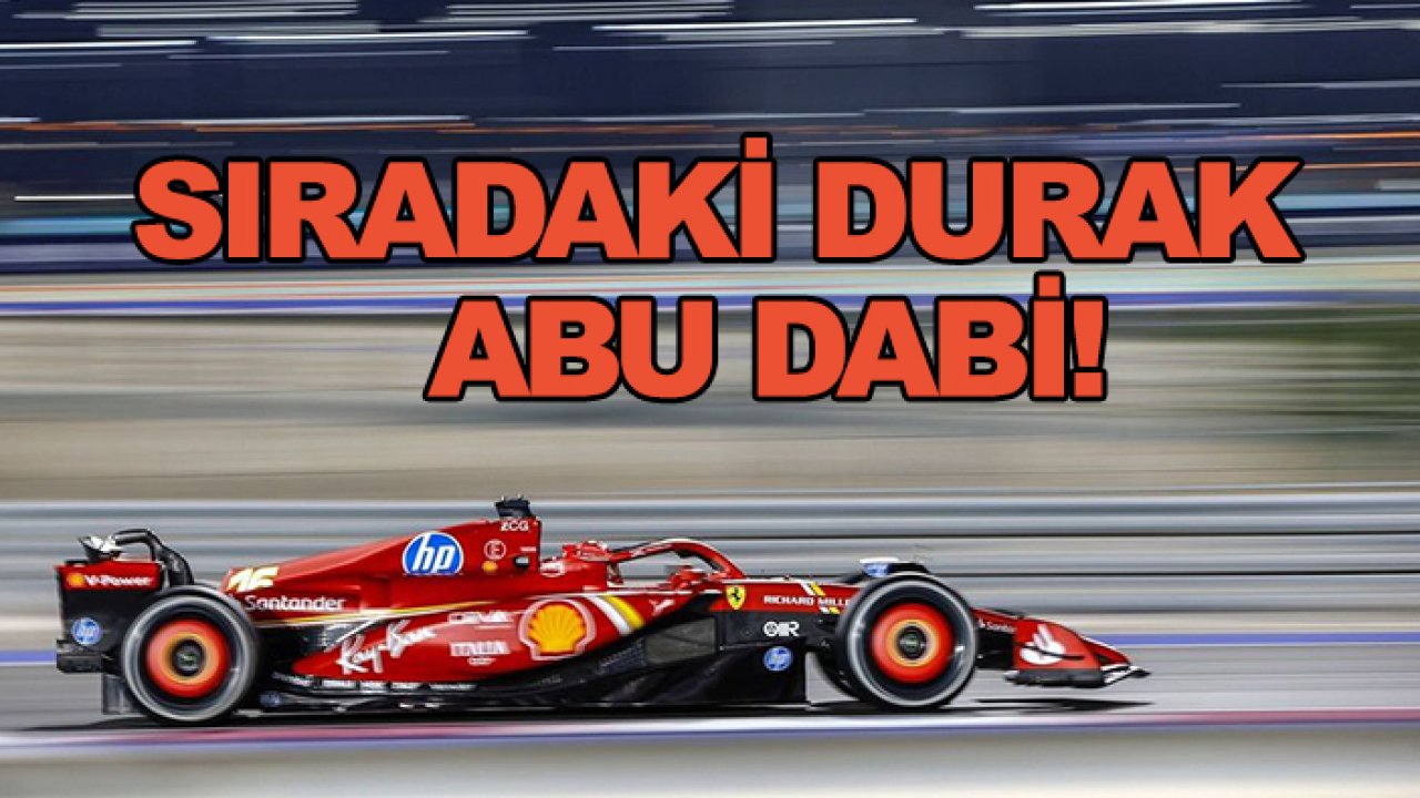 Formula 1'de son durak Abu Dabi