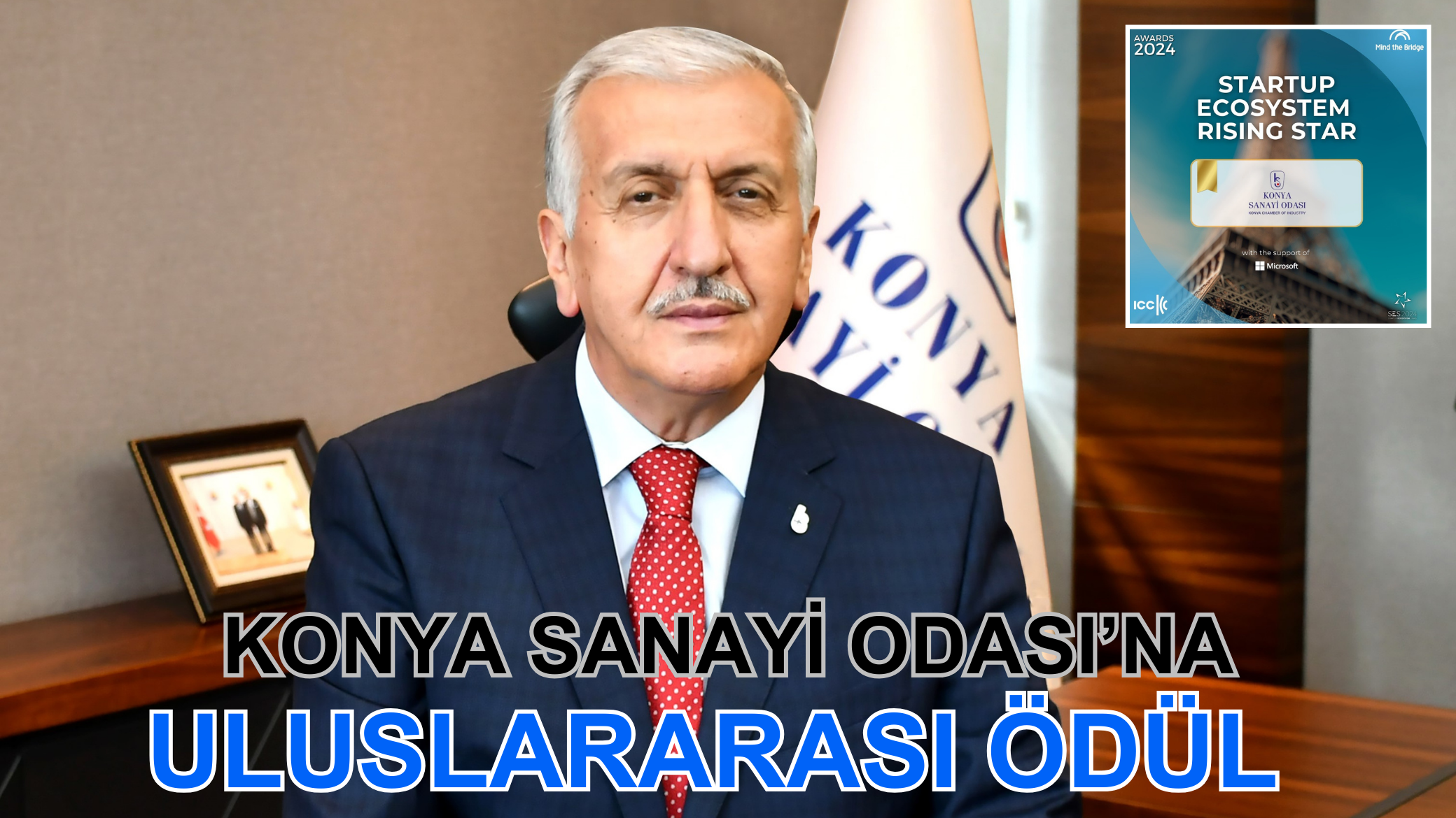 Konya Sanayi Odası’na uluslararası ödül