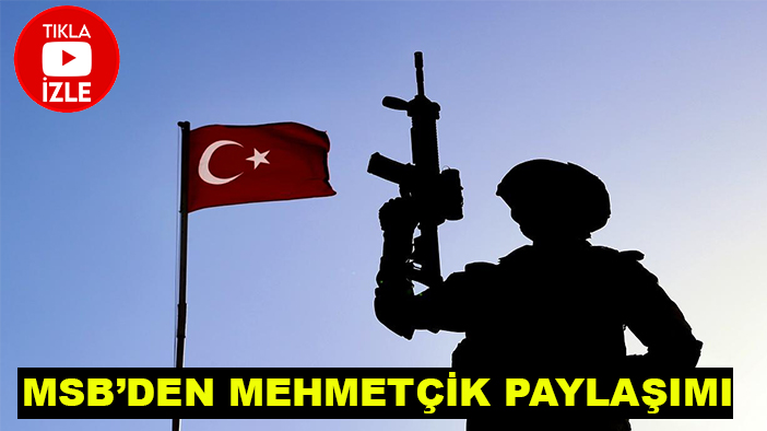 MSB’den Mehmetçik paylaşımı