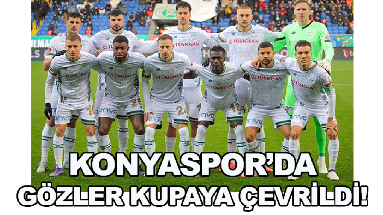 Konyaspor'da gözler kupaya çevrildi