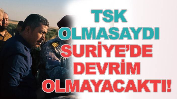 SMO Komutanı Fehim Ertuğrul İsa: "TSK olmasaydı Suriye'de dvrim olamaycaktı!"