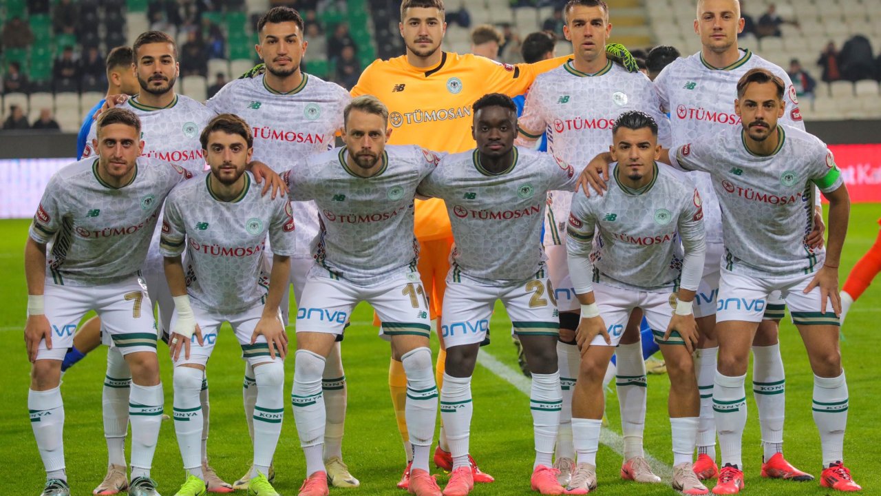 Konyaspor'un 11'i belli oldu