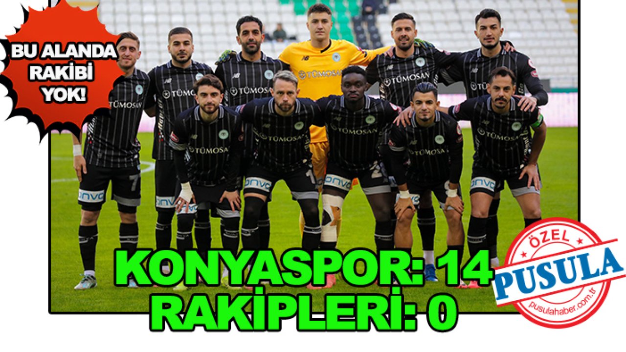 Konyaspor:14 rakipleri:0