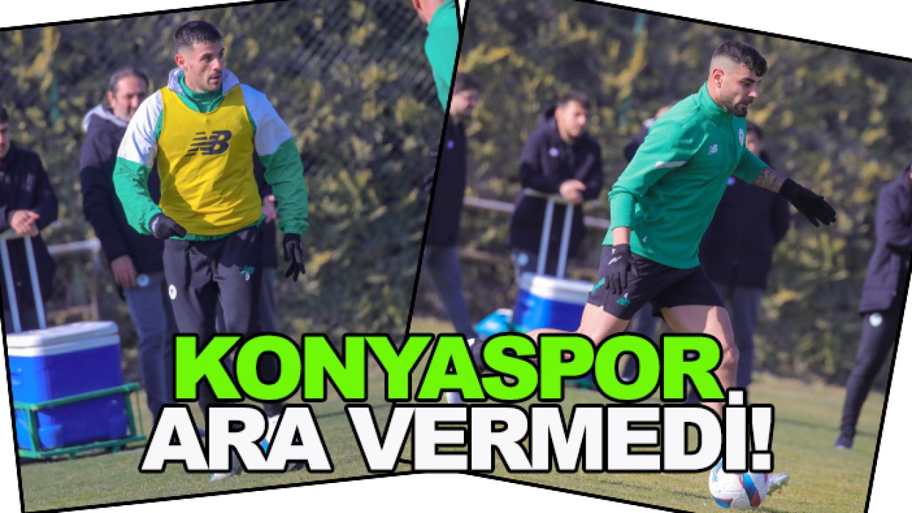 Konyaspor ara vermedi!