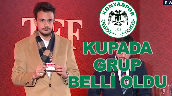 Konyaspor'un kupada grup ve rakipleri belli oldu