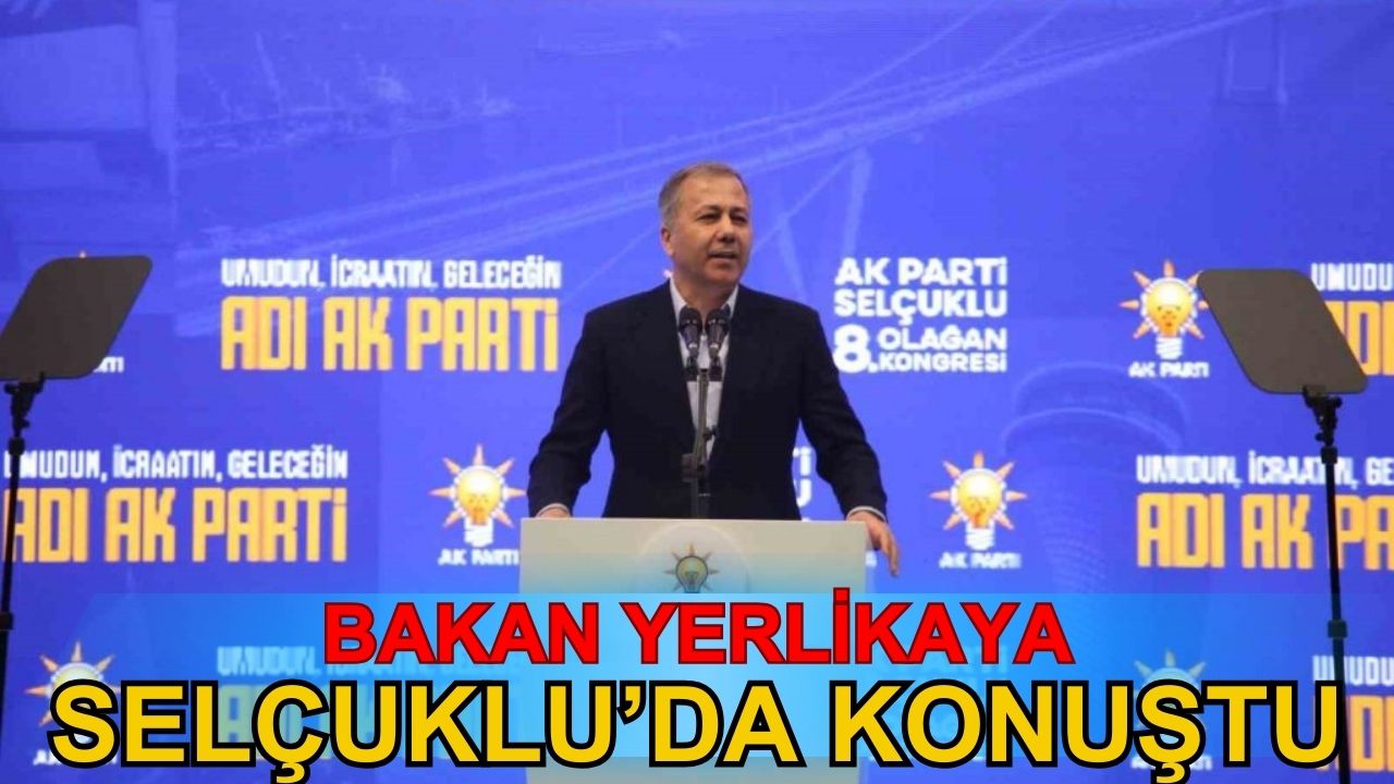 Bakan Yerlikaya: "Türkiye’nin huzuru için, tüm tehditlere karşı kararlı bir duruş sergiliyoruz"