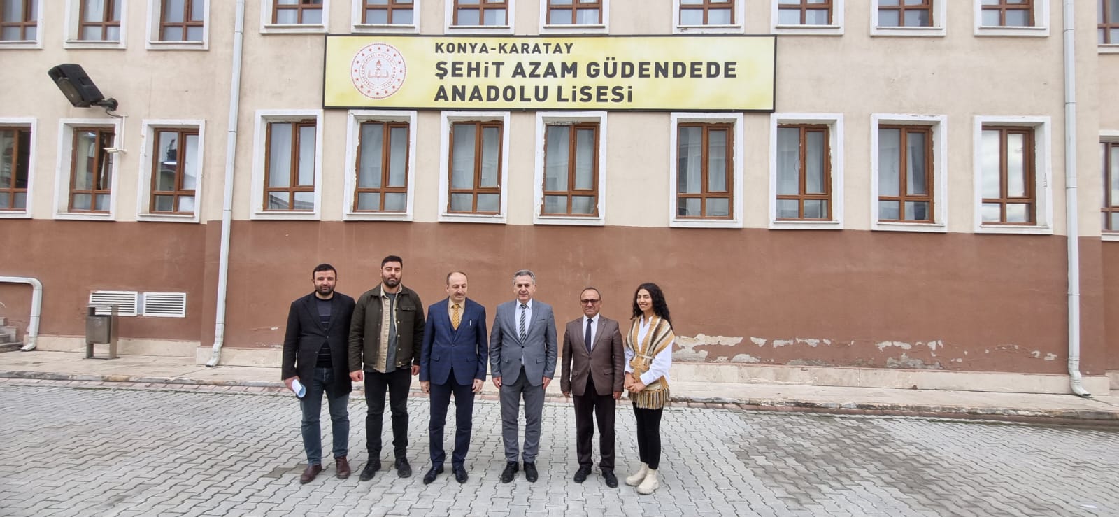 Konya İl Milli Eğitim Müdürü Murat Yiğit'ten Şehit Azam Güdendede Anadolu Lisesine ziyaret