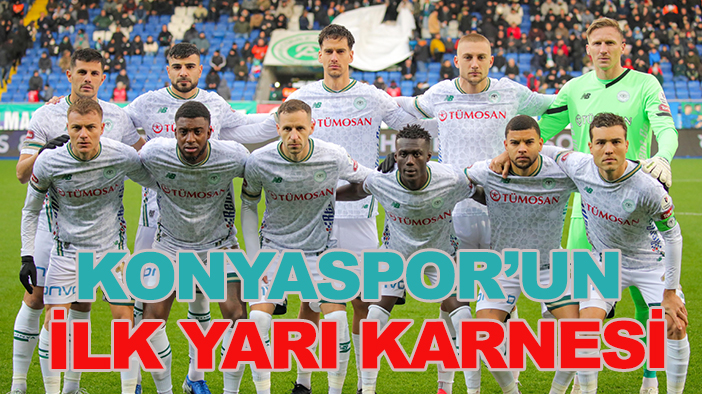 Konyaspor'un ilk yarı karnesi