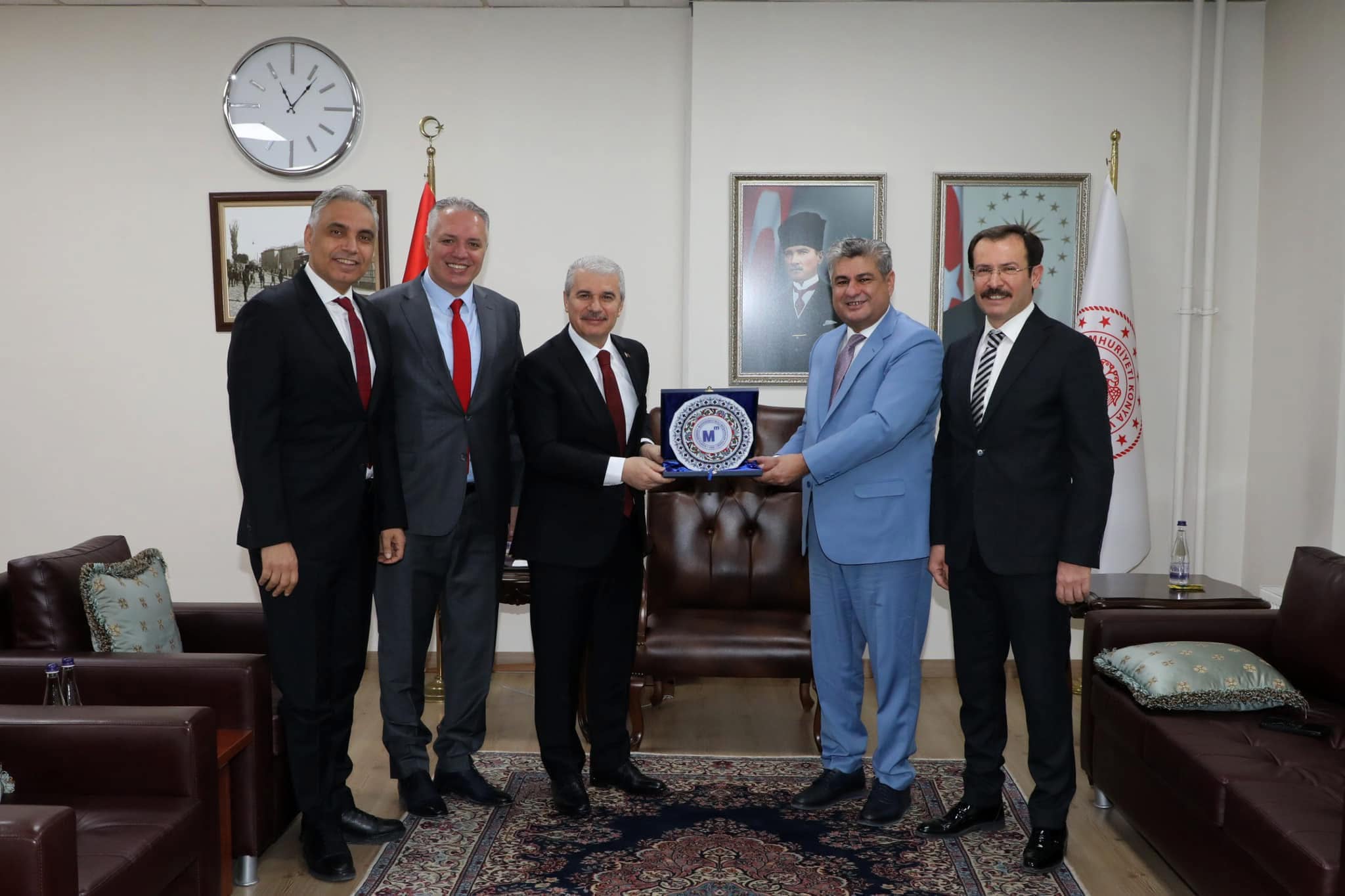 Konya SMMM Odası'ndan Vali İbrahim Akın'a ziyaret