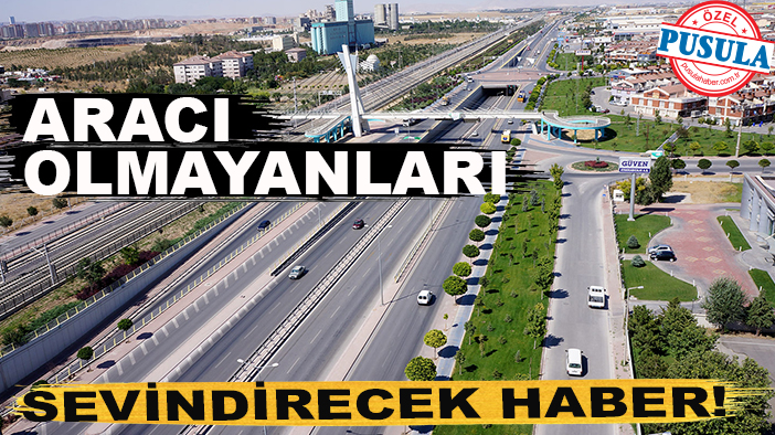 Konya'da aracı olmayanları sevindirecek haber! Kullan-bırak araç dönemi