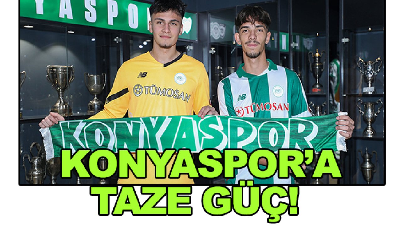 Konyaspor'a taze güç! Egemen Aydın ile Muzaffer Utku Eriş ile imza atıldı