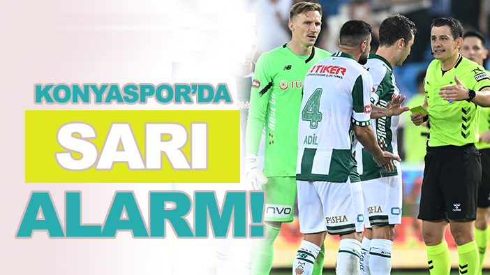 Konyaspor'da Fenerbahçe maçı için "sarı" alarm!