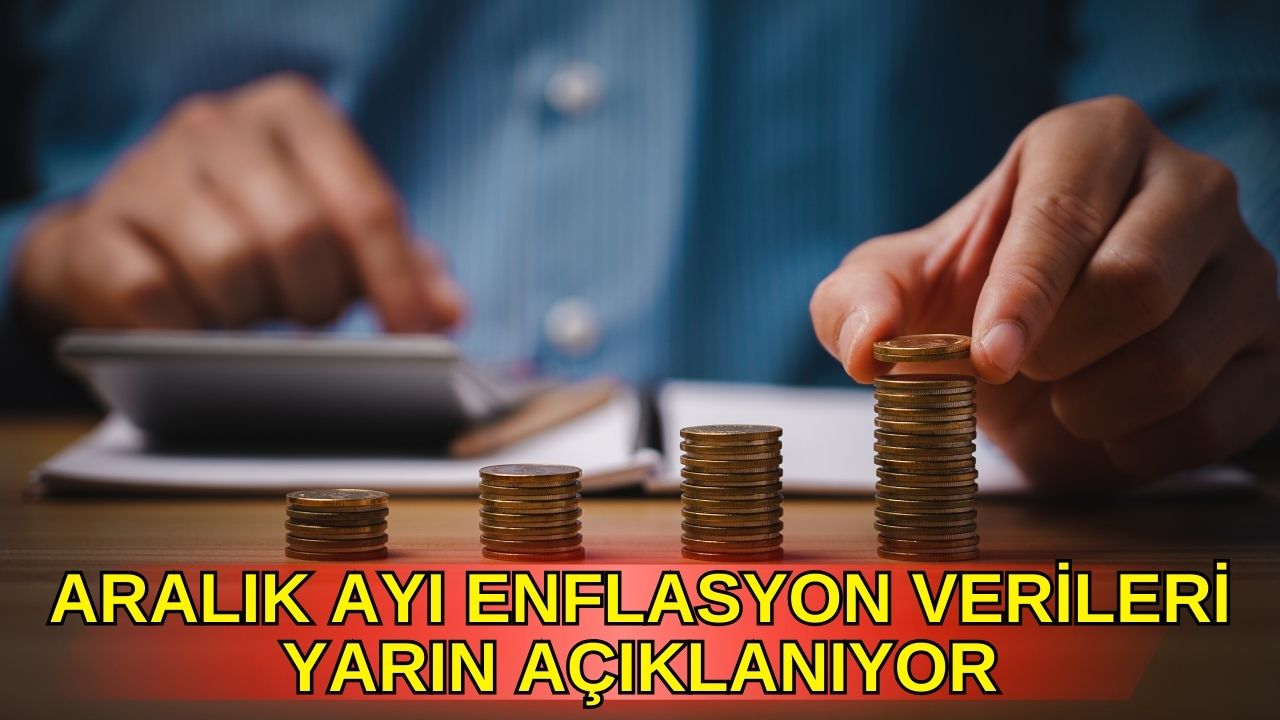 Aralık ayı enflasyon verileri yarın açıklanıyor