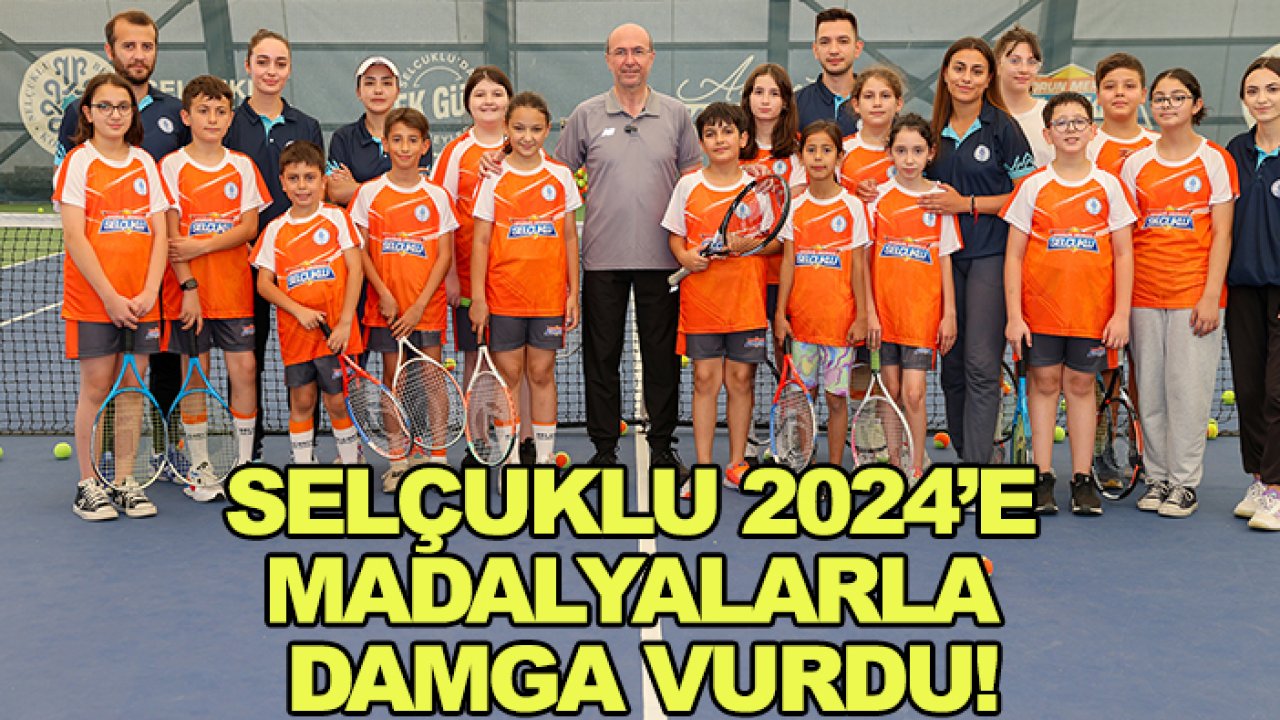 Selçuklu 2024'e madalyalarla damga vurdu