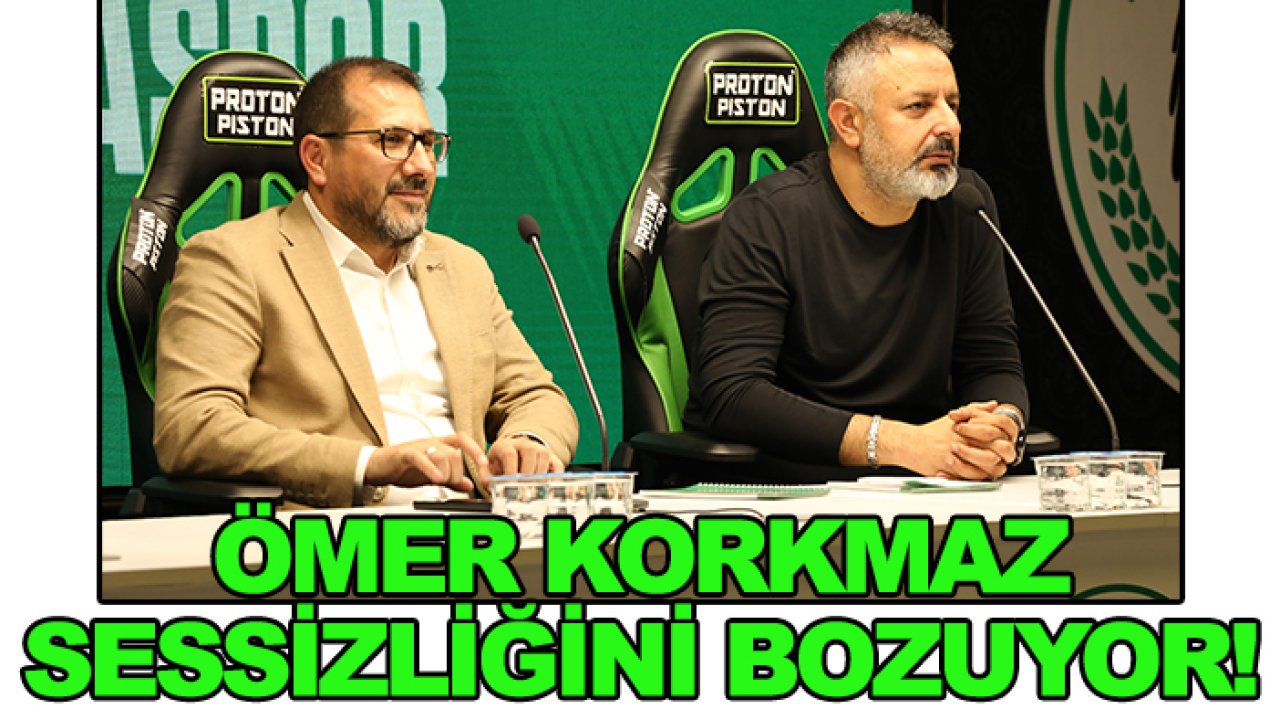 Ömer Korkmaz, sessizliğini bozuyor!