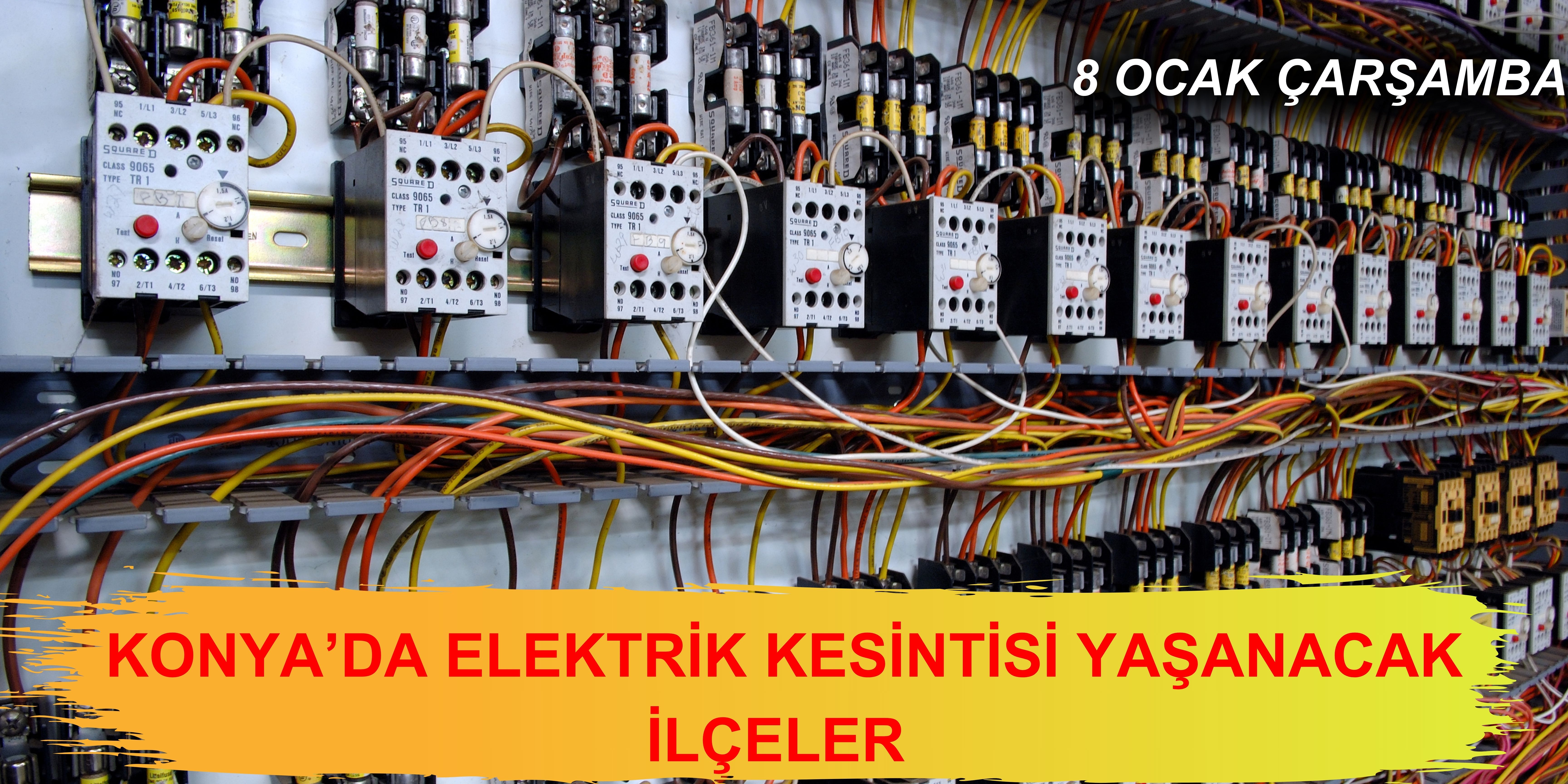 Yarın Konya'nın hangi bölgelerinde elektrik kesintisi yaşanacak?