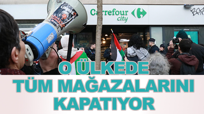 Carrefour, boykot sonrası Körfez ülkesindeki mağazalarını kapattı!