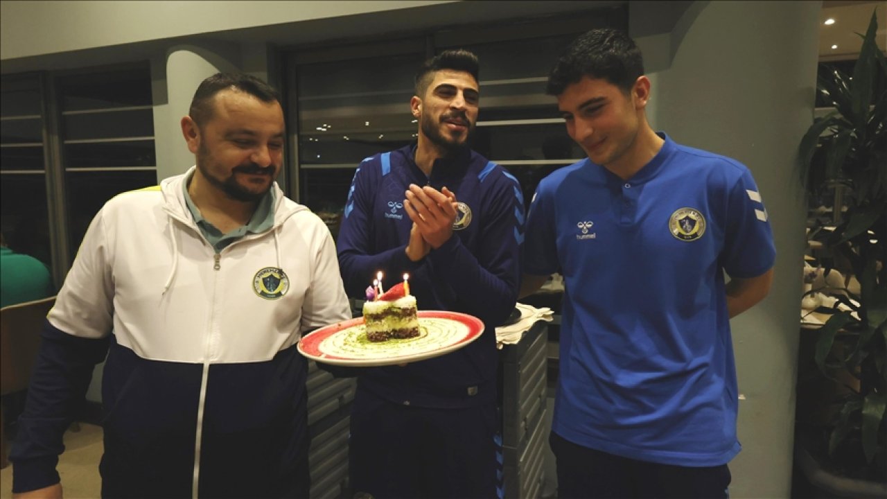 Şehit Fethi Sekin'in futbolcu oğlu, 19. yaş gününü kutladı