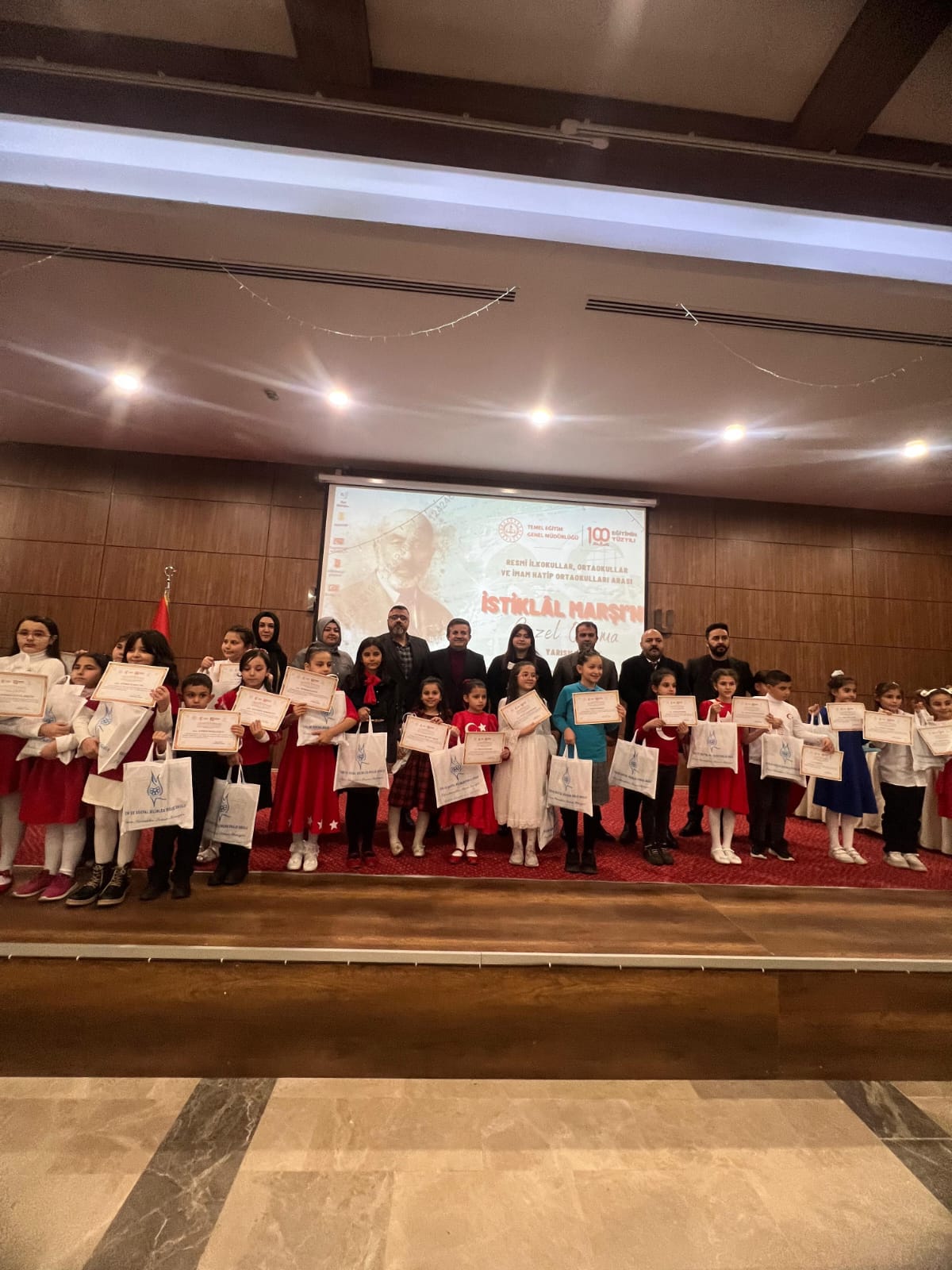 Konya'da İstiklâl Marşı'nı Güzel Okuma Yarışması sonuçlandı