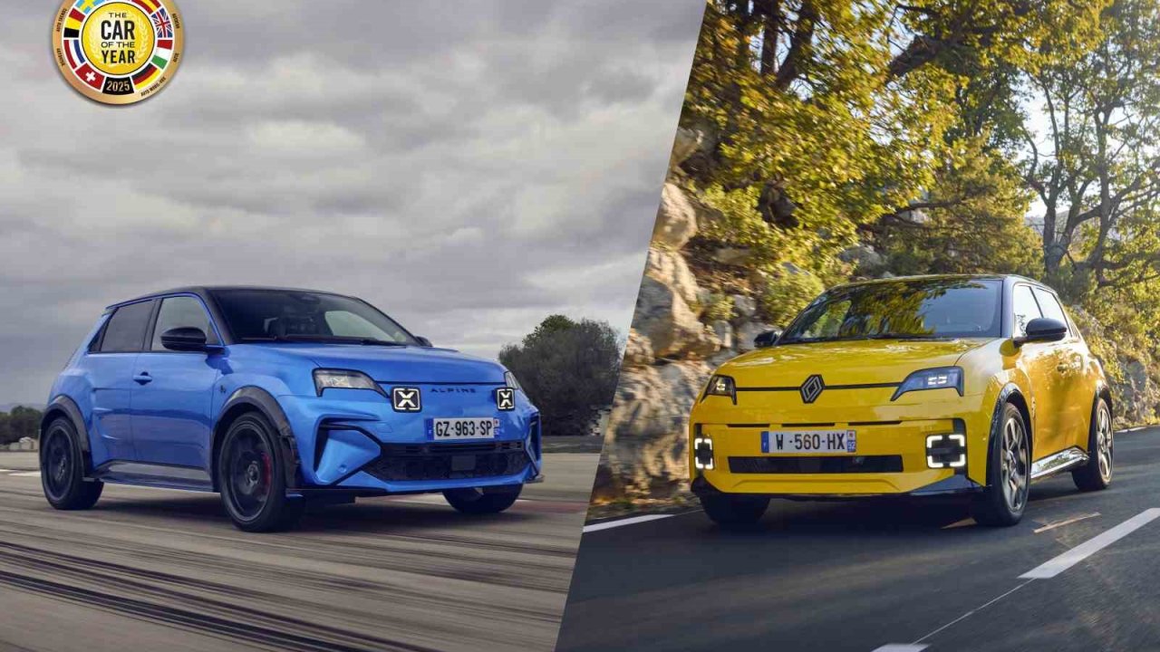 Renault 5 ve Alpine A290, European Car of the Year (COTY) tarafından ’2025 Yılının Otomobili’ seçildi