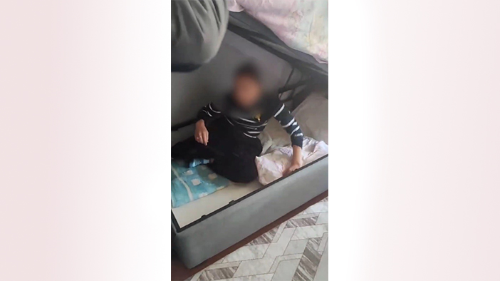 10 yıl hapis cezasıyla aranan kadın baza içinde bulundu (VİDEOLU)