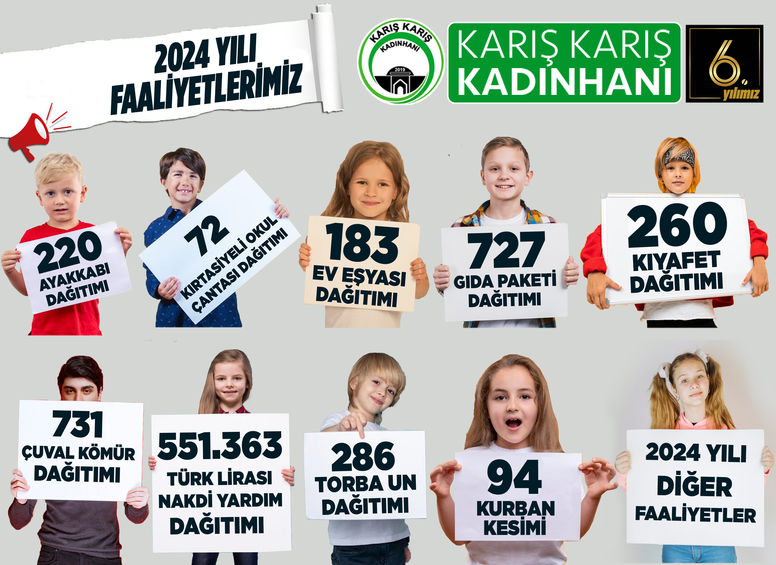 Karış Karış Kadınhanı Derneği 2024 faaliyetlerini paylaştı