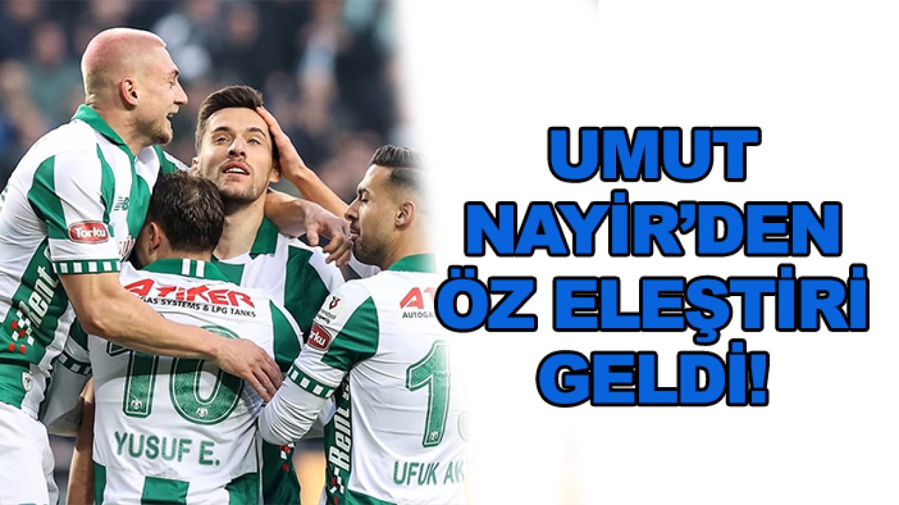 Umut Nayir: Ders alamadığımızı görüyoruz!