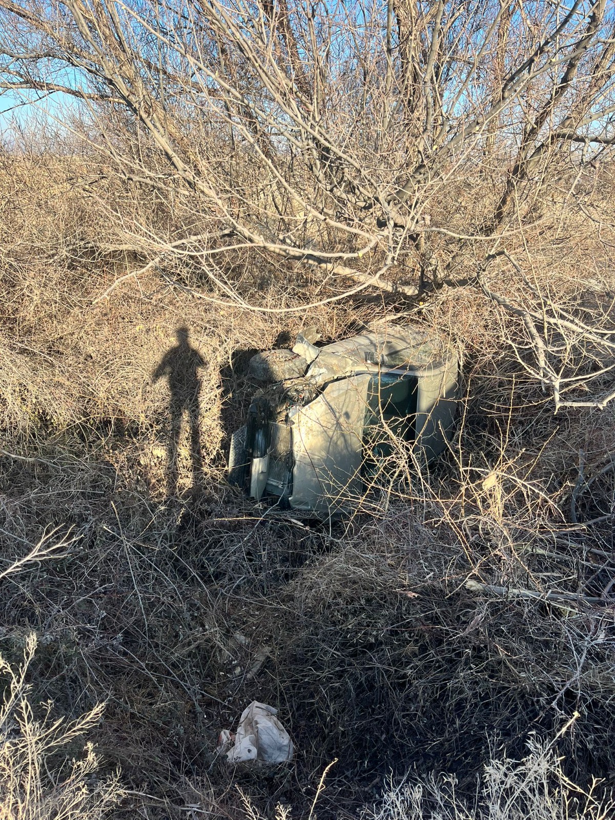 Konya'da takla atan otomobilin sürücüsü yaralanmadan kurtuldu