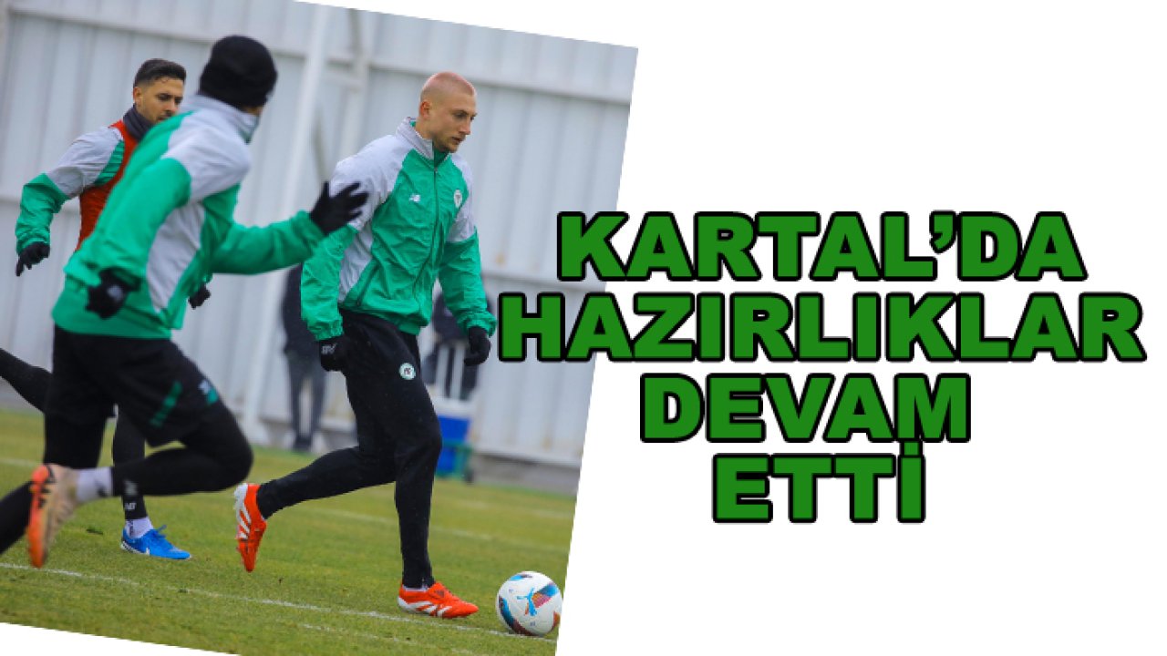 Konyaspor'da Galatasaray hazırlıkları sürdü