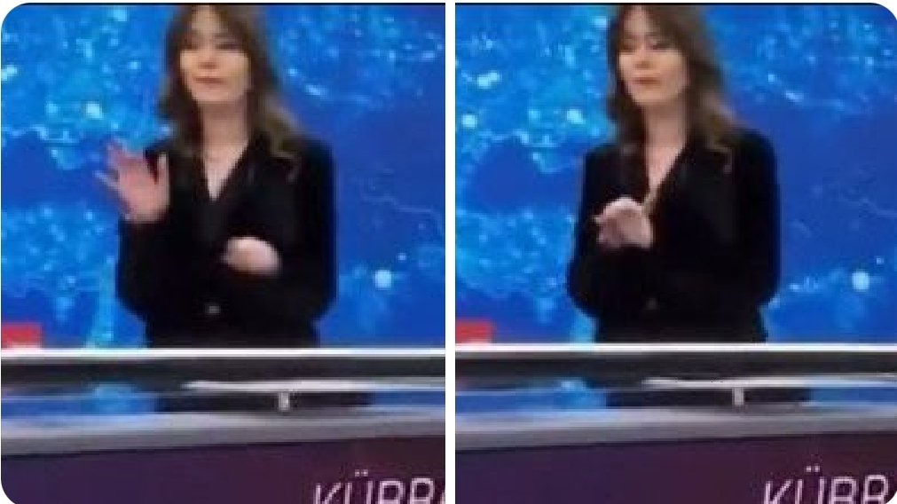Kübra Par, canlı yayında "+18'lik el hareketi" çekti