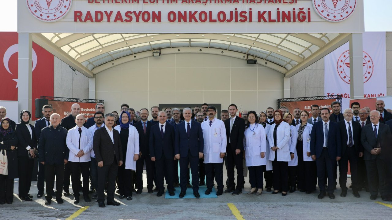 Konya Beyhekim Hastanesi Radyasyon Onkolojisi Kliniği açıldı