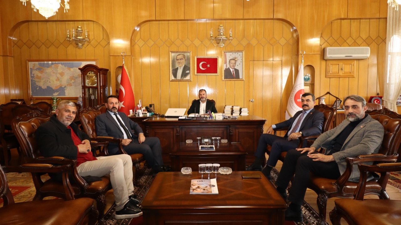 Muhtarlardan Müftü Öge’ye ziyaret