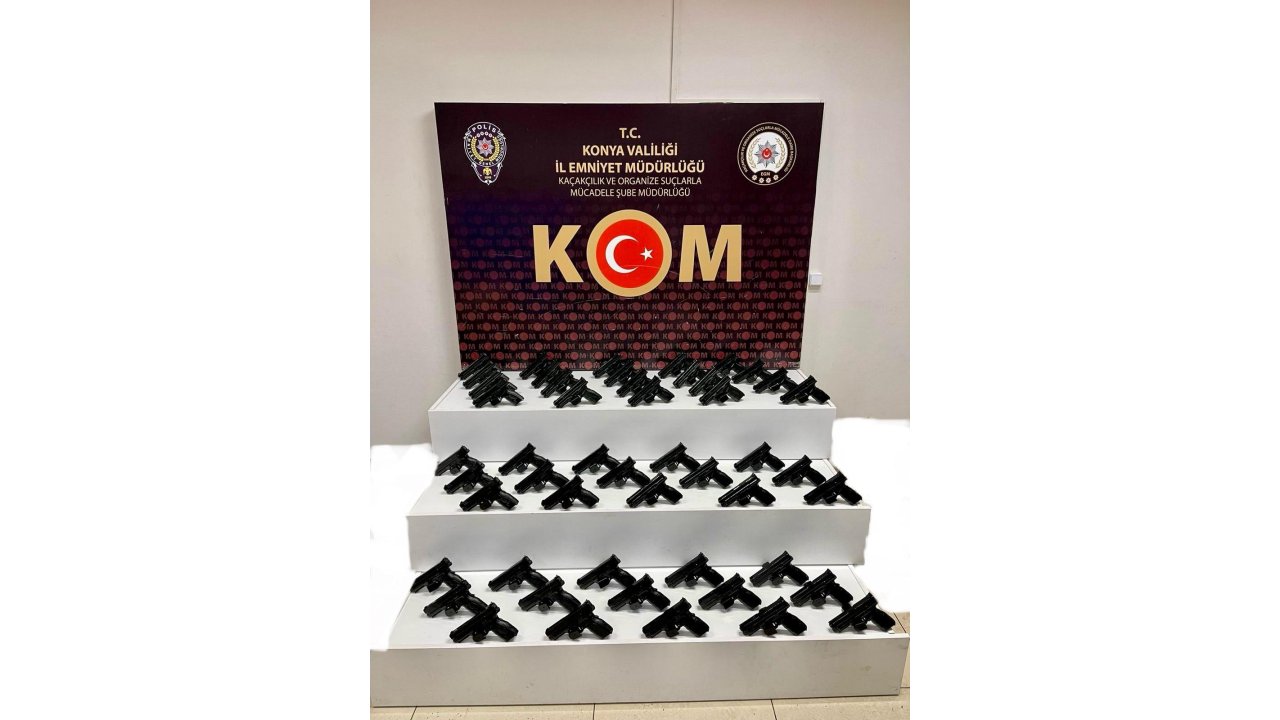 Konya'da kaçakçılık operasyonu
