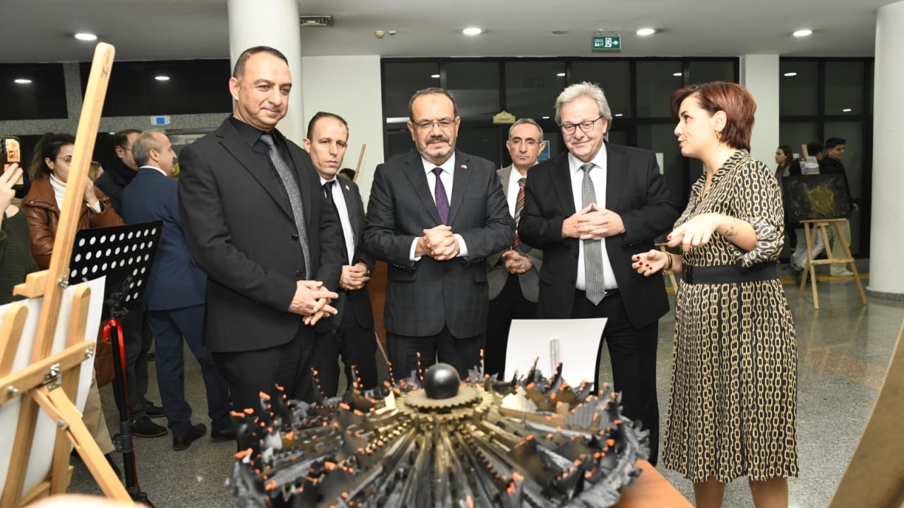 Konya'da "Artık mekan, Sanat, Zaman" sergisi açıldı