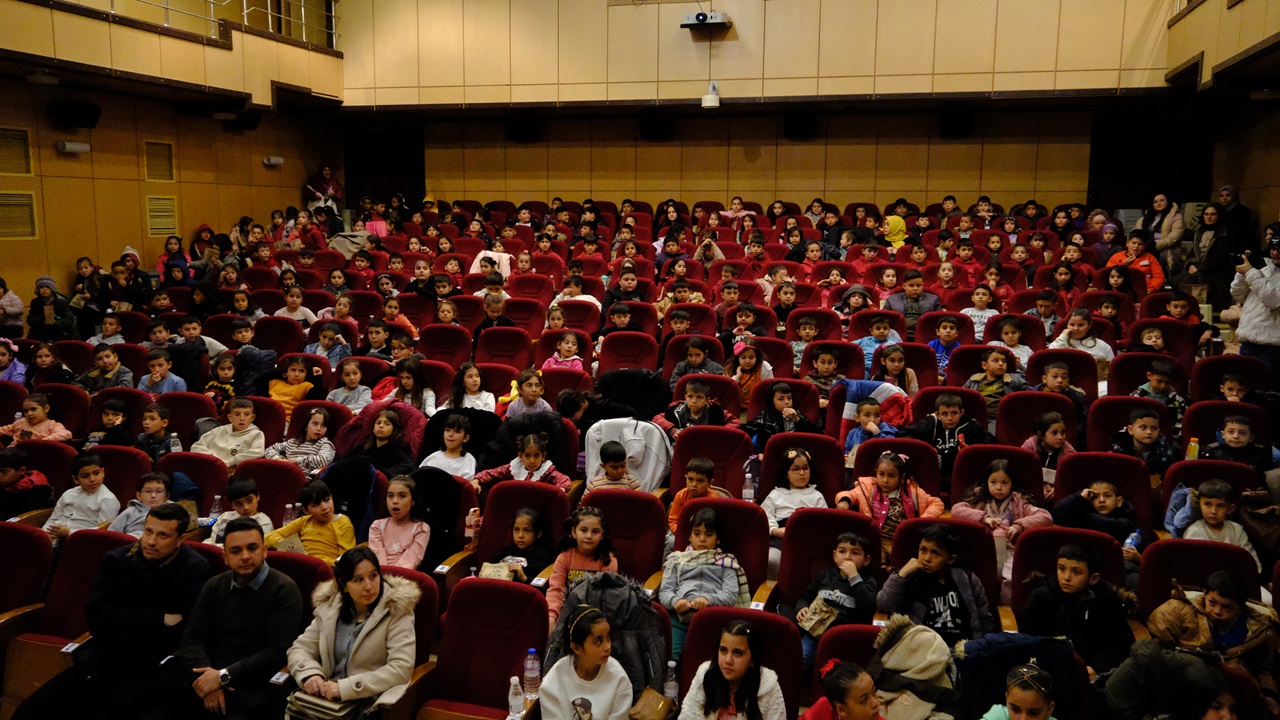 Karapınar'da 3 bin öğrenci sinema ile buluştu