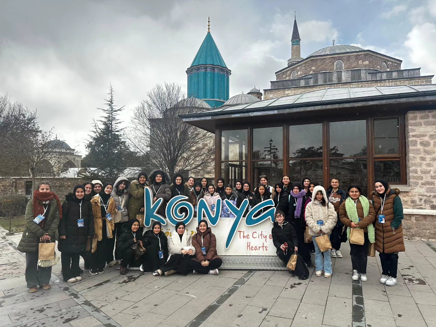 Konya'da "Medeniyet Okulu Projesi" kapsamında bilim ve kültür gezisi düzenlendi